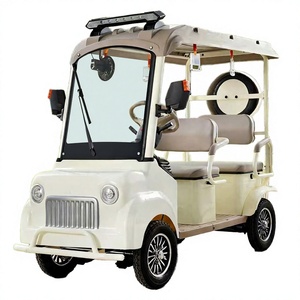 Voiture électrique à quatre roues avec toit métallique pour les voyages quotidiens en famille, les sports et les loisirs, les visites de parcs panoramiques, toutes saisons - Product Image 2
