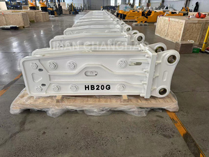 จำหน่ายโดยตรงจากโรงงาน ค้อนรื้อถอน HB20G ไฮดรอลิกเบรกเกอร์ สำหรับ CAT320 PC200 EC210 EX200 - Product Image 5