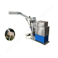 Machine à enlever la peau de chèvre Abattoir de moutons Machine à éplucher la peau de chèvre Équipement d'abattage