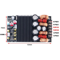 Module amplificateur numérique HIFI haute puissance TPA3255 300W*2 haute température stéréo 2.0 double canal - Kits de modules électroniques