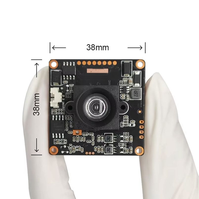 Compact 38x38mm 8MP 4K 2.6 IP Camera Module | Star-level Low Light 1/2.9" CMOS, H.265/H.264 for Bullet Camera OEM