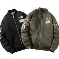 Blouson Bomber Homme LAYENNE de Haute Qualité, Style Universitaire Tendance Hiver avec Broderie Lettres Baseball
