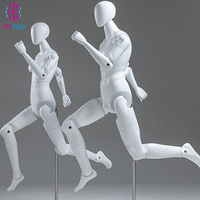 Maniquíes deportivos de cuerpo completo con cabeza de huevo, baratos, para exhibición de ropa deportiva