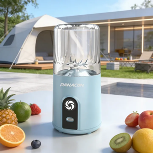 Portable Compact Battery-Powered Leak-Proof 260ml Blender Heavy-Duty Ice Crusher Juicer Smoothie <b>Maker</b> Outdoor 4 Blades Easy - Product Image 5