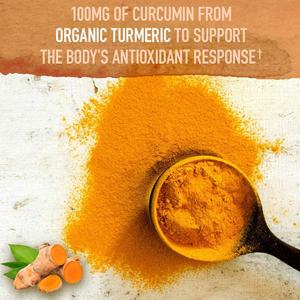 Comprimés de Curcuma Herbal Personnalisés : Favorisent la Fonction Inflammatoire Saine du Corps et la Réponse Antioxydante - Product Image 2