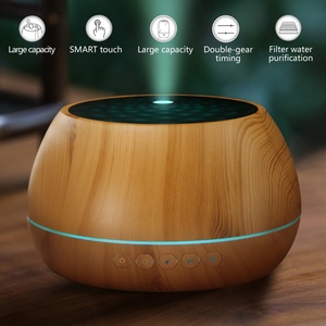Diffuseur d'arômes ultrasonique LED avec minuterie 6H/9H et humidification contrôlée par application, capacité de 1000 ml pour usage domestique - Product Image 5