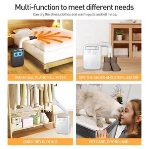 Mini sèche-<span class=keywords><strong>linge</strong></span> électrique multifonctionnel compact pour futon de couette pour sèche-futon domestique à double <span class=keywords><strong>sortie</strong></span> d'air - Product Image 6