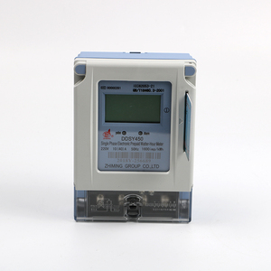 มิเตอร์ไฟฟ้าแบบเติมเงินดิจิตอล 220v พร้อมบัตรสมาร์ทการ์ด IC แบบดีซี - Product Image 2