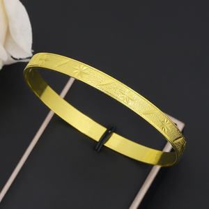 Brazalete JXX Jewelry de 65 mm para Adultos, Chapado en Oro de 24K, Brazalete de Moda para Mujer - Product Image 5