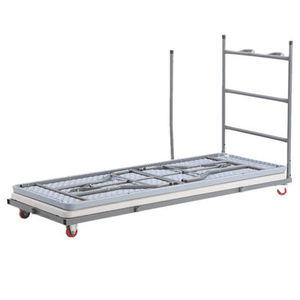 Hongqiao carrello da tavolo pieghevole da esterno struttura in acciaio carrello con maniglia estensibile struttura carrello <span class=keywords><strong>per</strong></span> rettangolo tavolo pieghevole - Product Image 2