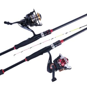 Kit Complet Canne à Pêche Fibre de Carbone pour Lancer à la Rive, Moulinet Spinning à Goutte d'Eau EVA – Fournitures de Pêche en Mer à Longue Distance - Product Image 5