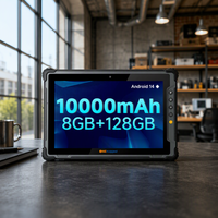 Tablet Industri Tangguh Onerugged M10t 10 Inci, 1000 Nits Terlihat Jelas di Bawah Sinar Matahari, Android 14, NFC, RJ45, 10000mAh, Tahan Air IP65