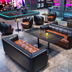 <span class=keywords><strong>Bar</strong></span> de Diseño Minimalista Moderno para Celebridades de Internet, Sofá para Área de Limpieza de <span class=keywords><strong>Bar</strong></span>, Juego de Muebles de Cuero de Alta Calidad para Sala de Estar - Product Image 6
