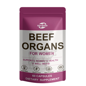 OEM Private Label Grass Fed Beef Organs Capsules for Women Supports Women's Health & Well-being Non-GMO Gluten Free <b>Keto</b> - Product Image 1