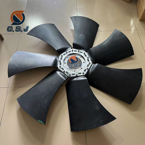 Aspas de Ventilador 375-8773 3758773 354-6444, Aspas de Araña para Ventilador de Radiador para Motor de Topadora de Ruedas 824K <span class=keywords><strong>Caterpillar</strong></span> C9 C15 C18 - Product Image 2