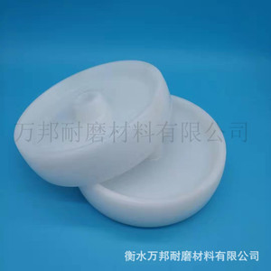Nylon Caster <b>Wheel</b> 75x25mm Firm Tread Tan Color For Elevator Applications - Product Image 3