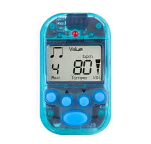 LCD Mini Metronome Tai nghe chuyên nghiệp đầu ra Clip-on Túi Metronome thực tế nhựa kỹ thuật số tiến độ Metronome - Product Image 6