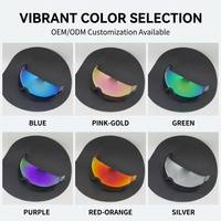 Visera Óptica Personalizada para Casco de Esquí con Lentes Polarizadas que Cambian de Color, a Prueba de Viento, con Cierre Rápido, para Todas las Estaciones