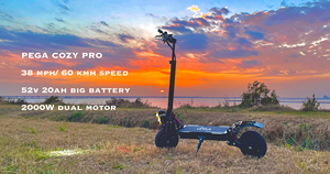 Dropshipping PEGA COZY Pro Scooter électrique 52V 65 km/h E-Scooty avec capteur de frein et lumières LED pour adultes - Product Image 6