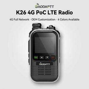 Radio bidirectionnelle portable Gaodaptt GD-K26 Mini 4G PoC LTE à portée mondiale avec écran, charge Type-C, talkie-walkie, interphone - Product Image 1