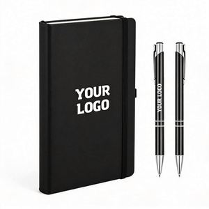 Wholesale Promo Business Notebook Handwriting Notebook Gift Leather Customized Logo Hardcover <b>A5</b> A6 Planner Pu Leather Notebook - Product Image 1