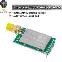 Module RF sans fil LoRa 433 MHz E32-433T20D-V2.0, émetteur-récepteur IoT CDSENET UART longue portée, transmetteur-récepteur RF SX1278/SX1276
