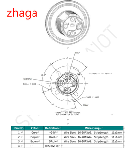 Bộ Điều Khiển Đèn Đường <span class=keywords><strong>Led</strong></span> Zhaga Với Hệ Thống Điều Khiển Lora <span class=keywords><strong>Dali</strong></span> - Product Image 3