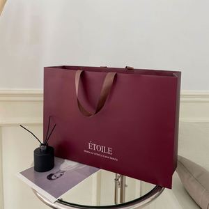 Luxury Kraft Paper <b>Gift</b> Bag with Personalized Logo, Durable Cotton Rope Handle, Eco-Friendly for Fashion Retail & Hospitality - Product Image 2