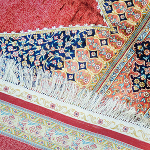 9x12ft indien royaume-uni dernier fait à la main chine Kazakhstan persan sur soie Qum tapis à vendre - Product Image 5