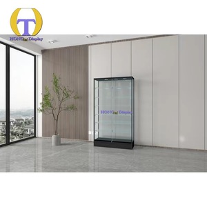 Gabinete de exhibición Smoke <span class=keywords><strong>Shop</strong></span> Fabricación <span class=keywords><strong>Cool</strong></span> New <span class=keywords><strong>Style</strong></span> Adecuado Más productos Display Showcase Caja de gabinete de vidrio blanco - Product Image 3