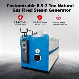<span class=keywords><strong>Chaudière</strong></span> à huile thermique horizontale à faible teneur en azote, alimentée au gaz, pour la production industrielle en usine - Product Image 3