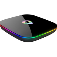 Boîtier TV Android Q+ 6K, boîte TV intelligente Quad Core avec IPTV intégré, lecteur multimédia en streaming YUTOOBE NF OTT, double WiFi