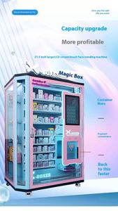 Factory Direct Sale New Commercial Automatic Blind <b>Box</b> Machine Lucky Unmanned Vending Gift Cosmetic Toy <b>Box</b> Machine SDK Function - Product Image 2