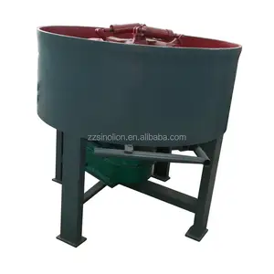 Small grinding wheel mill mIxer/coal powder wheel grinding mixer machine