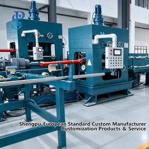 Enderezadora de Barras de Acero Automática de 2 Rodillos con Control Remoto, Máquina Enderezadora de Alta Eficiencia con PLC para Uso Industrial <span class=keywords><strong>Shengpu</strong></span> - Product Image 1