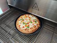 Horno transportador de Pizza de 12/18/26/32 pulgadas, equipo de panadería comercial, cinta transportadora eléctrica/de Gas, horno de Pizza para restaurante con CE
