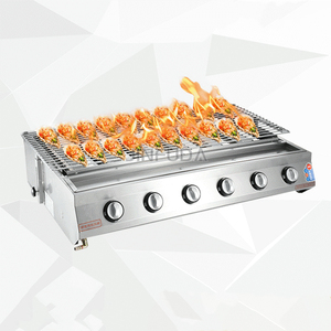 Barbecue au gaz GPL, grand brûleur, rôtissoire à viande, machine à griller, barbecue au gaz 8 brûleurs, rôtissoire à viande, kebab, four à rôtir - Product Image 6