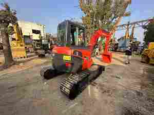 สภาพดี รถขุดตีนตะขาบ KX 163 มือสองจากญี่ปุ่น พร้อมเครื่องยนต์และปั๊ม  อยู่ในลานเซี่ยงไฮ้ - Product Image 4