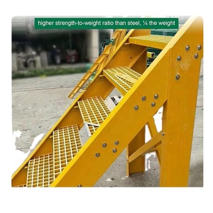 Piso de pasarela de rejillas de plástico reforzado con fibra de vidrio de alta resistencia - Product Image 3