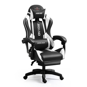 OEM personnalisé RGB Chaise Chaise de jeu Chaise pivotante en cuir PU avec massage Silla Gamer Style moderne Kursi Gaming Stuhl - Product Image 4