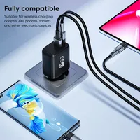 Chargeur USB Type-C GaN 65W, adaptateur d'alimentation à charge rapide PD avec QC3.0 YX-CH02