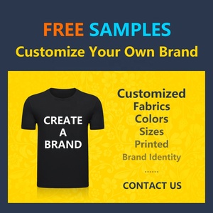Venta al por mayor 100% algodón en blanco hombres camisetas personalizar impresión LOGO camiseta personalizada impresión camiseta bordada - Product Image 2