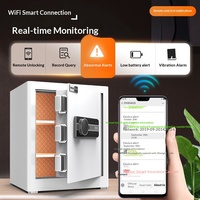 Onais Safe BXG-X5 2025新款智能家用保险箱指纹密码防盗迷你隐藏式全钢30x36x30cm卧室