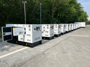 Générateurs silencieux à faible puissance pour usage domestique 7KW 9KVA 8KW 10KVA Démarrage automatique Châssis ouvert 50/60Hz 12V DC Ensemble générateur - Product Image 2