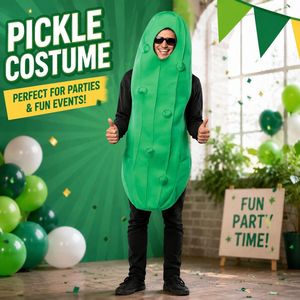 Costume de cosplay Pickle pour hommes, tenue de jeu de rôle anime, nouveau style pour adolescents, robe de soirée fantaisie - Product Image 1