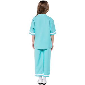 Costume <span class=keywords><strong>de</strong></span> <span class=keywords><strong>jeu</strong></span> <span class=keywords><strong>de</strong></span> rôle pour enfants : Vétérinaire ou Médecin - Tenue d'expérimentation professionnelle pour la Journée des Enfants du 1er juin - Product Image 5