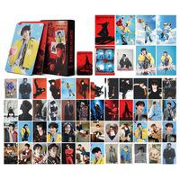 Kartu Foto Grup Fashion Kpop Terlaris Bangtang Boys Jung Kook V Suga Jin Jimin RM J-Hope Lomo Card Kpop Photocard Hadiah untuk Penggemar