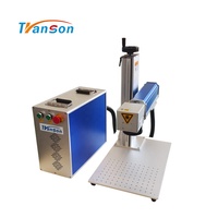 Machine de marquage et de gravure au laser à fibre 20W-100W pour acrylique, MDF, bois, métal, papier, cuir - AI/DXF