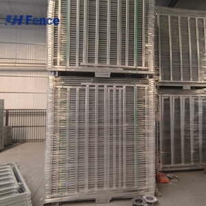 Panneau pour bétail à haute résistance : <span class=keywords><strong>grille</strong></span> et bords renforcés résistent à la flexion, aux coups de pied et à la pression des animaux lourds - Product Image 5