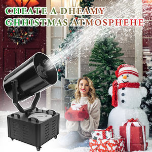 Machine à neige sèche électrique Patton 3000W DMX 512 avec commande manuelle, conception silencieuse pour les événements et les scènes, en aluminium - Product Image 1